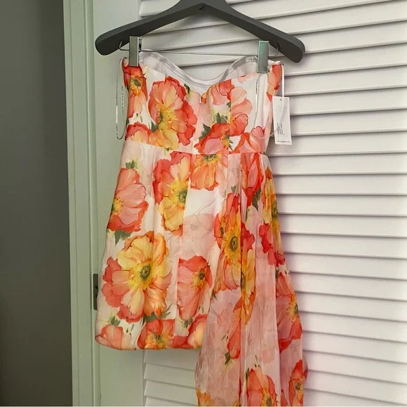Katie May Chasing Dawn Dress in Apricot Poppy - Picture 5 of 7